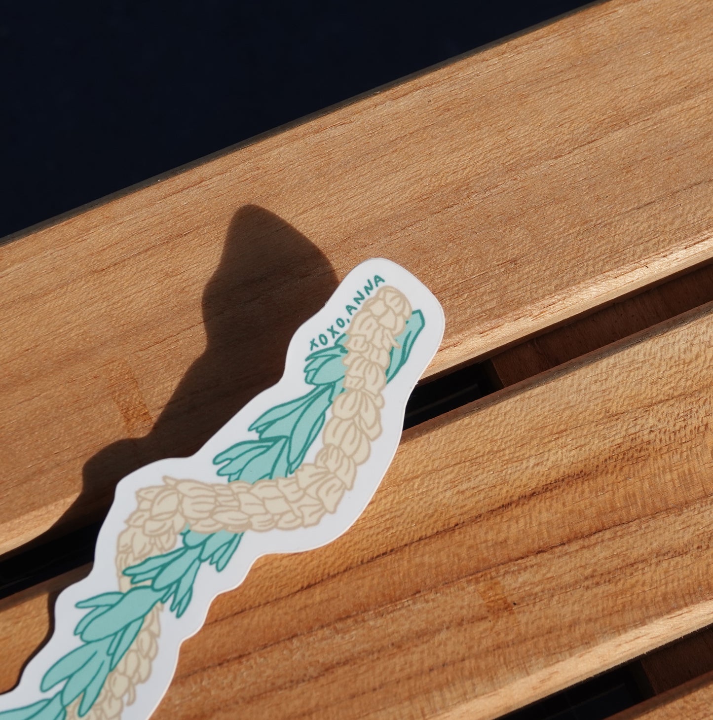 Tuberose Lei Sticker