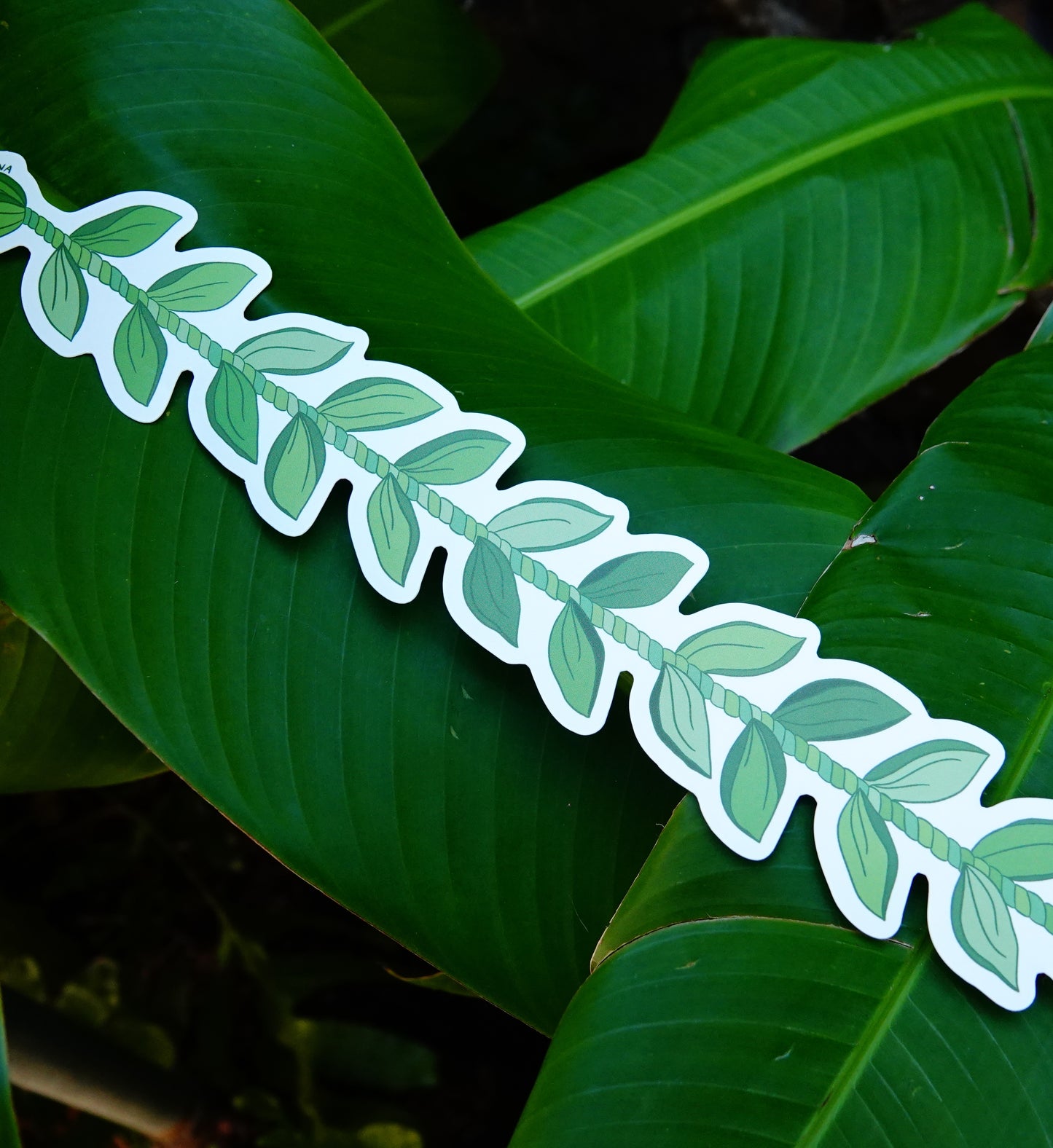 Lei Mālama Sticker